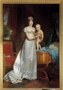 Portrait of the Empress Marie Louise and the King of Rome