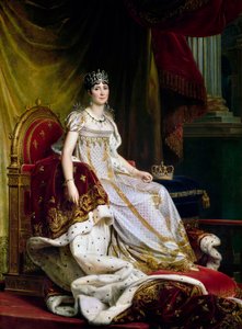 Joséphine de Beauharnais, the first wife of Napoléon Bonaparte 1763-1814 in Coronation costume, 1807-1808
