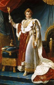 Portrait of Emperor Napoléon I Bonaparte in his Coronation Robes
