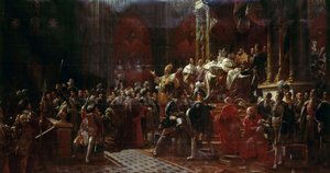 The Coronation of Charles X of France at Reims, May 29, 1825 by Francois Pascal Simon Gerard