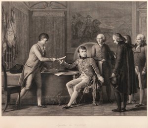 The Signing of the Concordat between France and the Holy See on 15th July 1801 by Francois Pascal Simon Gerard