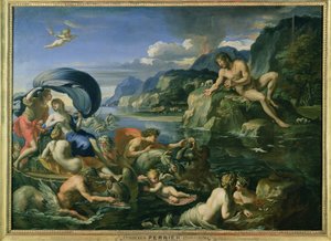 Acis and Galatea Hiding from the Giant Polyphemus