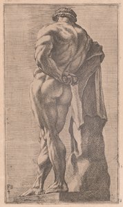 The Farnese Hercules, Seen from Behind (plate 4)
