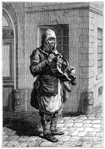 Travelling Musician, 1885