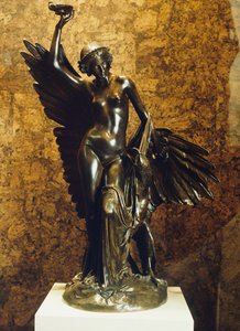 Hebe and the Eagle of Jupiter, modeled c. 1852 cast c. 1860-80 by Francois Rude