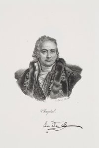 Portrait of Jean Antoine Chaptal by Francois Seraphin Delpech