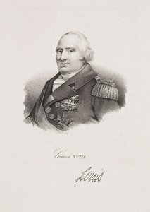 Portrait of King Louis XVIII by Francois Seraphin Delpech