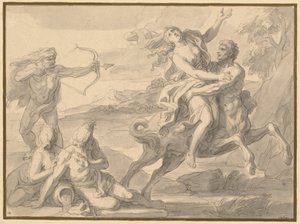 The Rape of Deianira by Francois Verdier