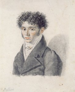 Portrait of Vincenzo Bellini (1801-35) by Francois Xavier Fabre