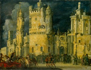 The Martyrdom of a Female Saint by Francois de Nome