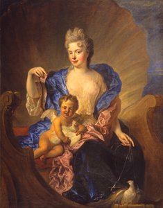 The Countess von Cosel and Her Son as Venus and Cupid, circa 1712-1715