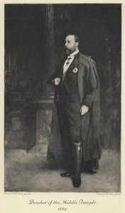 The Prince of Wales, the future King Edward VII, as a Bencher of the Middle Temple by Frank (after) Holl