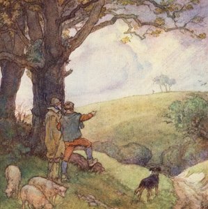 Illustration for The Scholar-Gipsy by Matthew Arnold