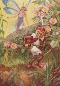 Nymphidia and Puck, from Nymphidia by Michael Drayton