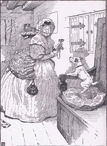 Old Mother Hubbard-went to the cupboard