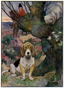 Three Jolly Huntsmen by Frank Adams