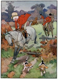 Three Jolly Huntsmen by Frank Adams