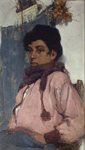 The Italian Fisher Boy by Frank Bramley