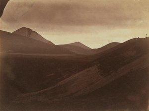 Dark Landscape with Hills