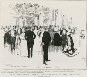 The Gordon Memorial Ball at the Hotel Cecil, between the dances