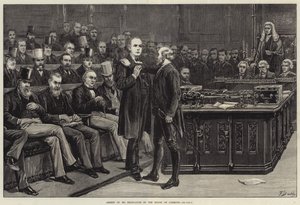 Arrest of Mr Bradlaugh in the House of Commons