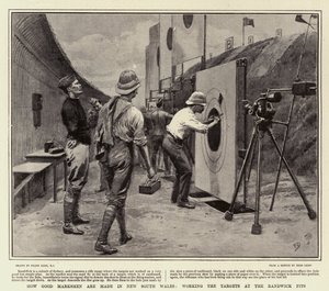 How Good Marksmen are Made in New South Wales, Working the Targets at the Randwick Pits by Frank Dadd