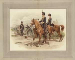 Royal Horse Artillery by Frank Dadd