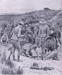 Searching for Water, from After Pretoria: The Guerilla War by Frank Dadd