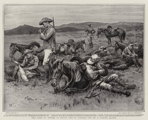 The Care of Horses in South Africa, fagged out on a Forced March by Frank Dadd