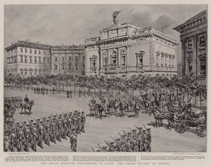 The Royal Wedding Festivities in Rome, the Grand Review of Troops