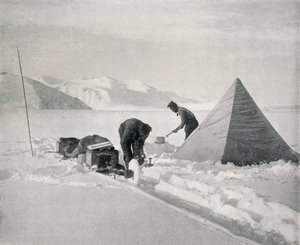 Heavy Sledging in New Snow Off Point Disappointment
