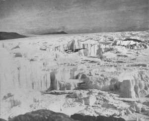 The Koettlitz Glacier, Just North of Heald Island, Showing Ice Pinnacles