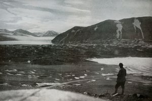 The Mouth of Dry Valley, Showing The Commonwealth Glacier, 1912