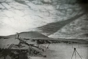 The Shadow of Mount Erebus on the Clouds