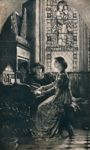 Harmony, 1877, 1912 by Frank Dicksee
