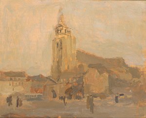 Saint Merry Church by Frank Edwin Scott