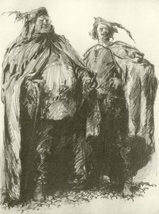 Sir John Falstaff and Pistol
