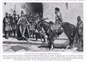 William the Lion brought before Henry II, 1920