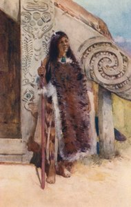 New Zealand: A Maori Chieftainess