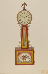 Banjo Clock, c.1939 by Frank M. Keane