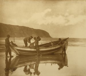 Beaching the Gratitude, c.1890s by Frank Meadow Sutcliffe
