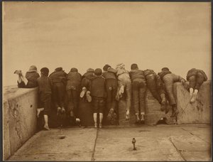 Excitement by Frank Meadow Sutcliffe
