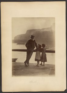 Old Man and Two Girls by Frank Meadow Sutcliffe