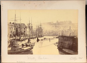 Whitby Harbour by Frank Meadow Sutcliffe