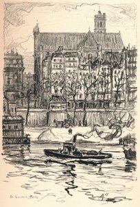St Gervais, 1915 by Frank Milton Armington