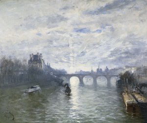 The Paris Royale on the Seine by Frank Myers Boggs
