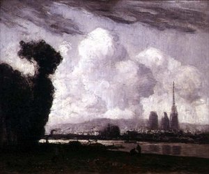 View of Rouen by Frank Myers Boggs