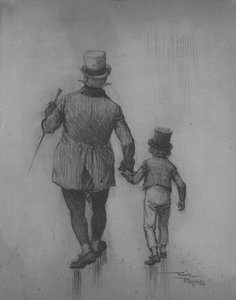 David Copperfield and Mr. Micawber