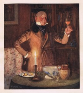 Mr Micawber in His Element by Frank Reynolds
