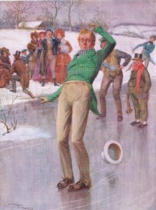 Mr Winkle on the ice by Frank Reynolds